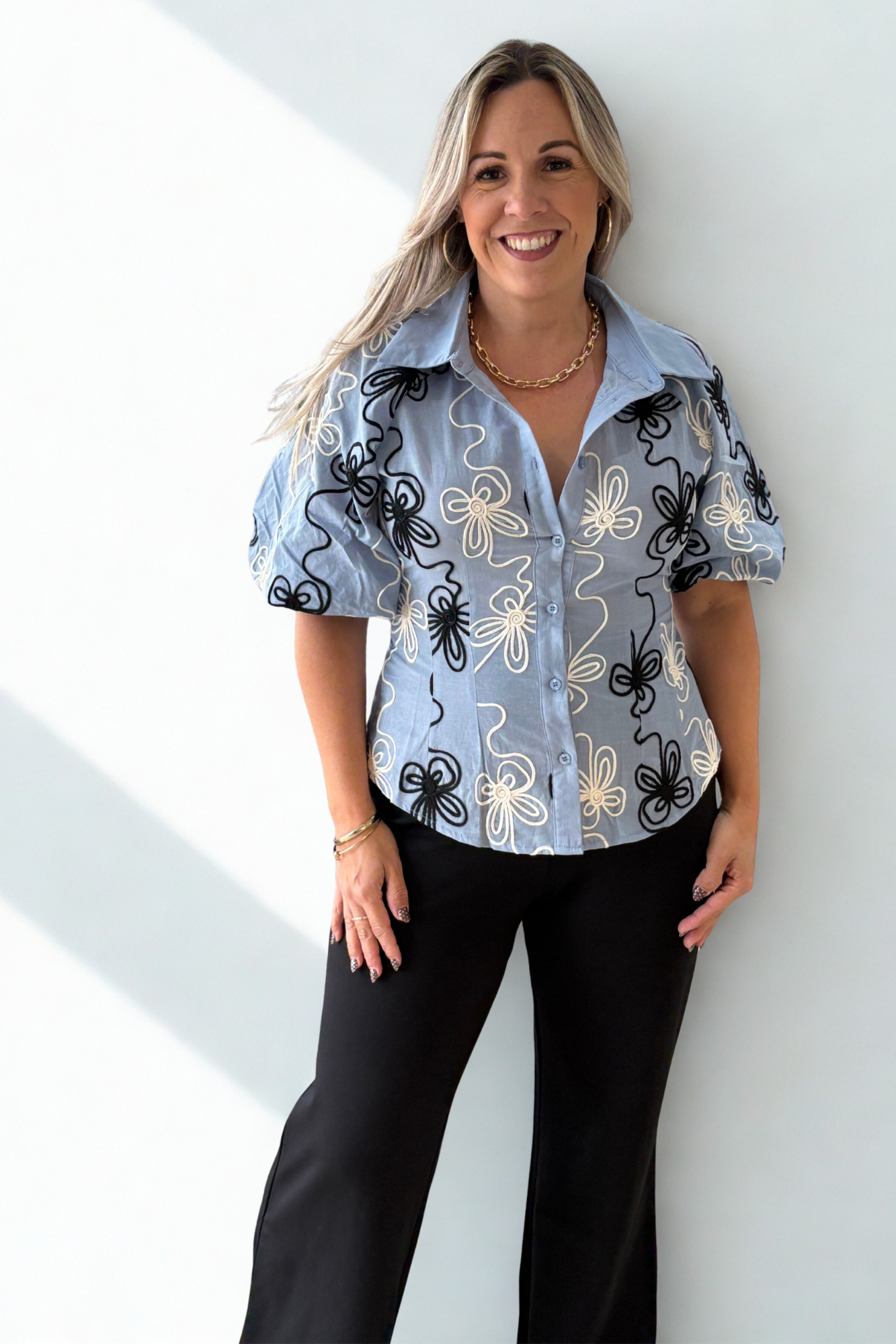 Floral Blouse Gracia