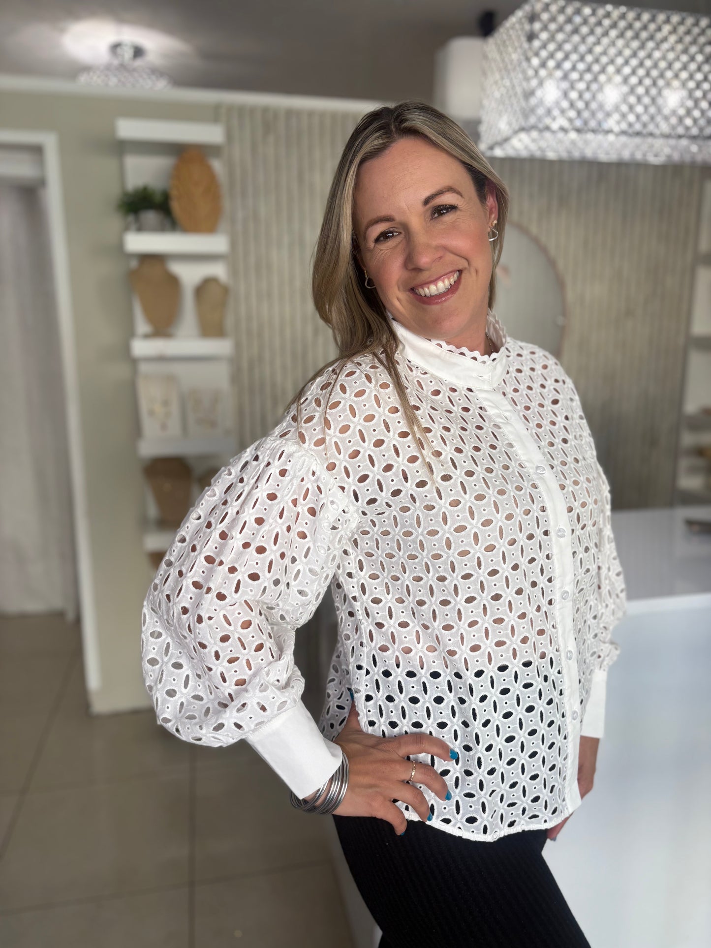 Lalo White Top