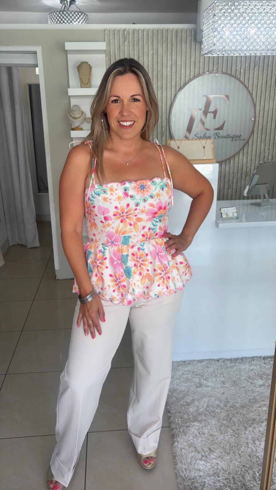 Floral Summer Top