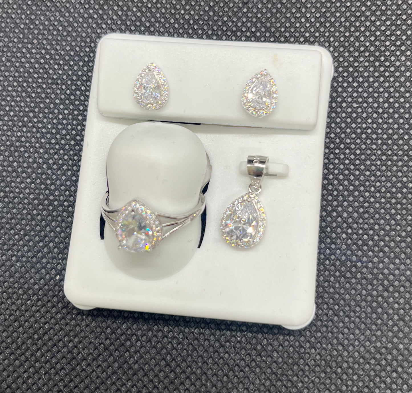 Set Sortija Gota de Agua