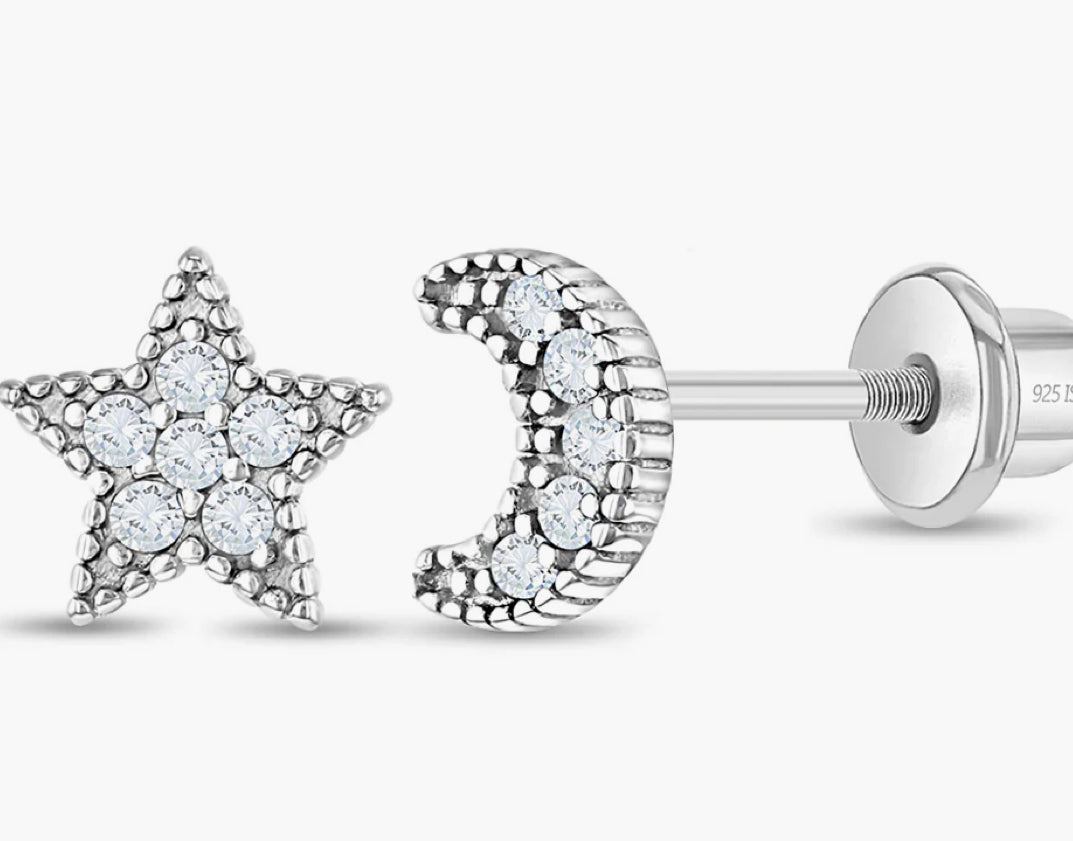 Star & Moon Earrings