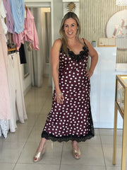 Polka dots falda