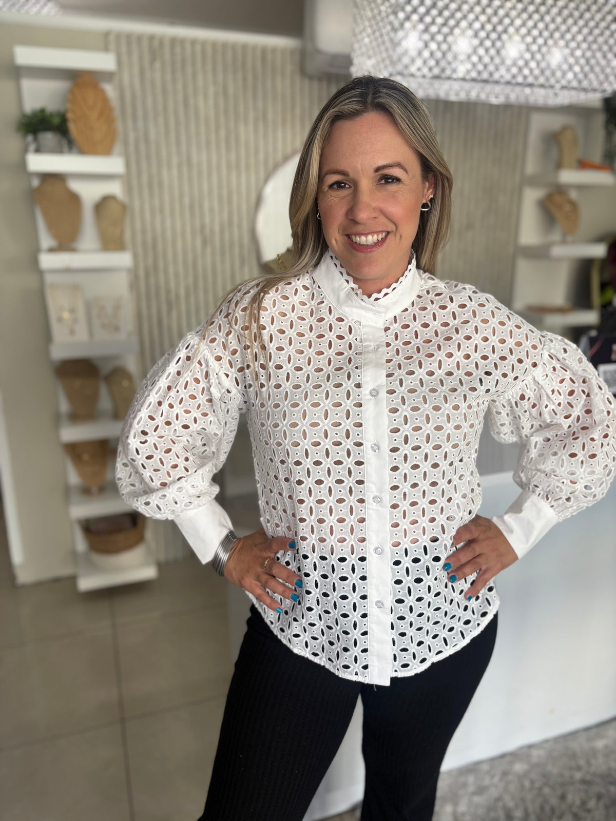 Lalo White Top