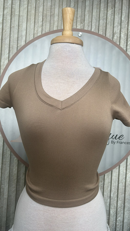 Almond Basic Top