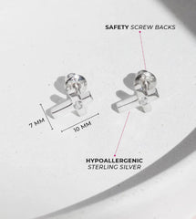 Classic Cross Earring