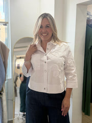 Blusa Blanca Elegante