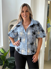 Floral Blouse Gracia