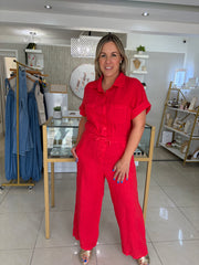 Red Jumpsuit