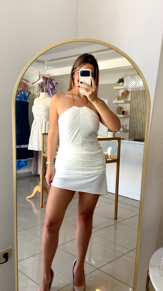 Traje Blanco corto