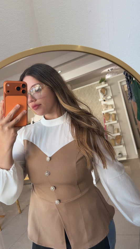 Two tones Top