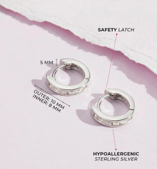 Lilly Hoops Earrings