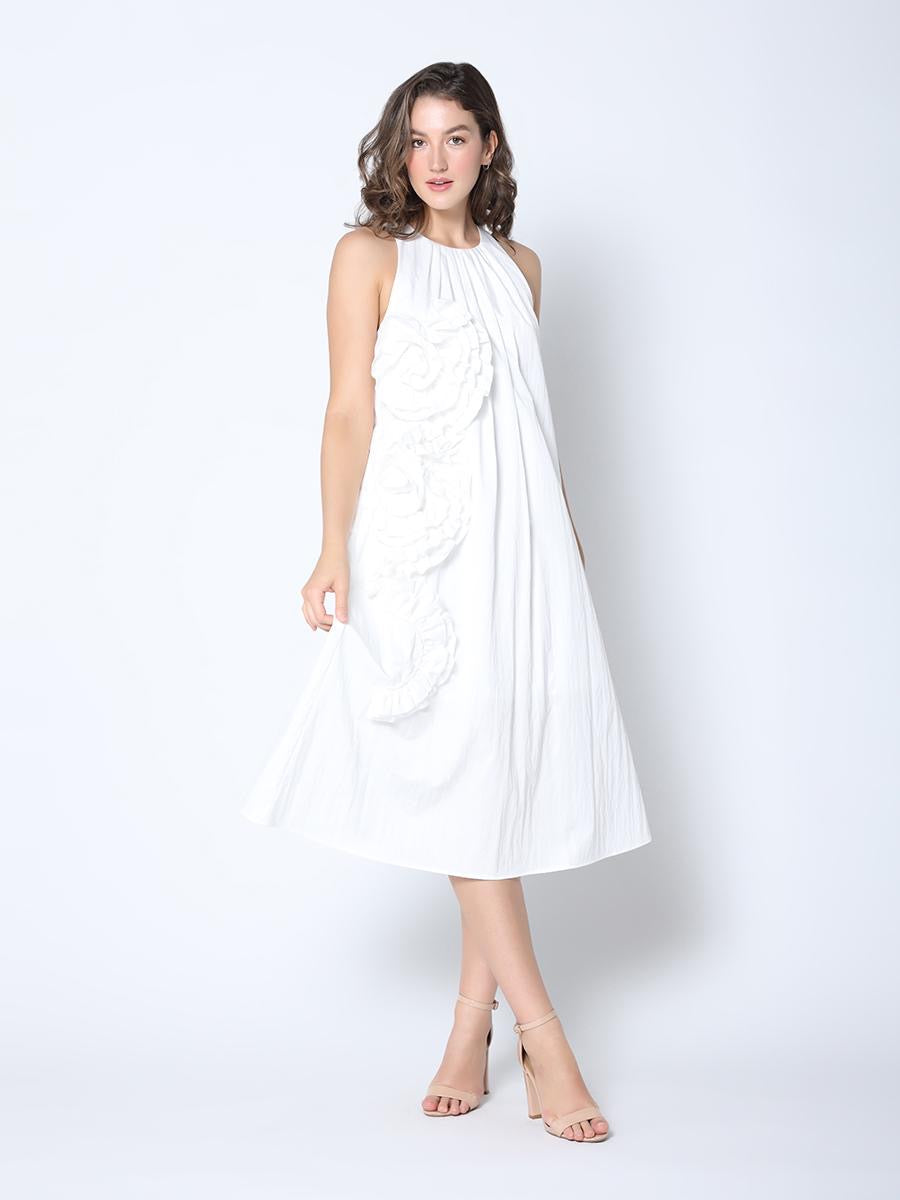 Dress White Flowers