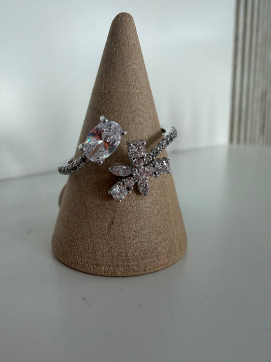 Sortija Flor Ajustable
