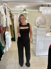 Iro Black Jumpsuit