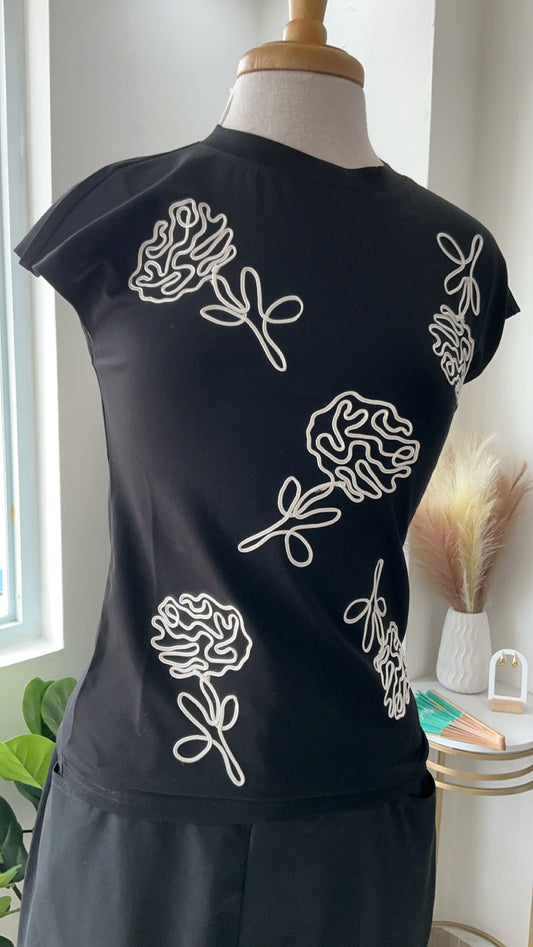 Rose Night Top
