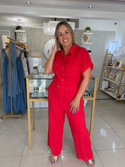 Red Jumpsuit