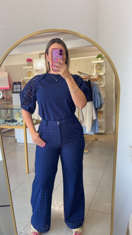 Navy Gracia Set