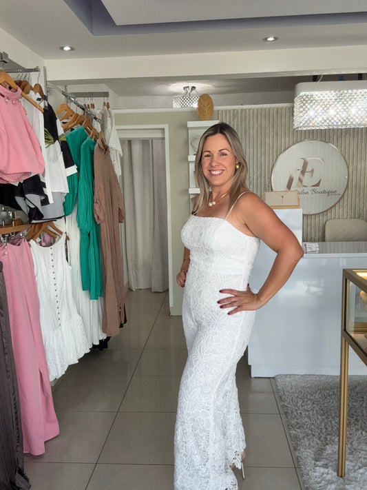 Elegant white Jumpsuit