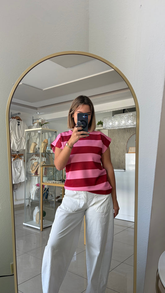T shirt líneas Italy