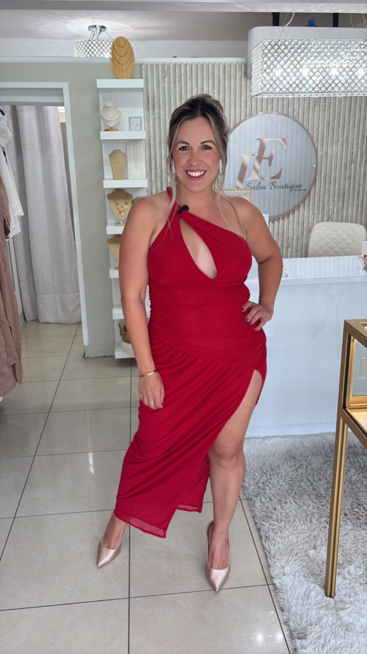 Luxxel Red Dress