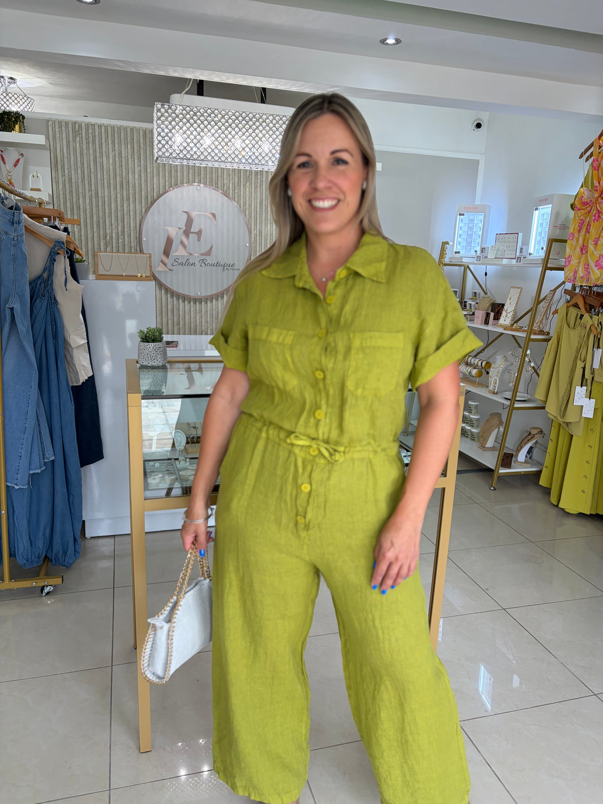 Green Jumpsuit