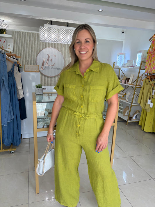 Green Jumpsuit