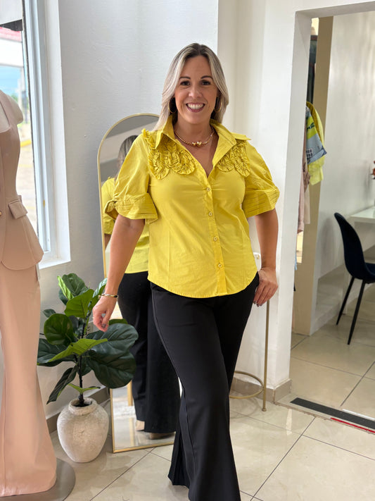 Lime Gracia Top