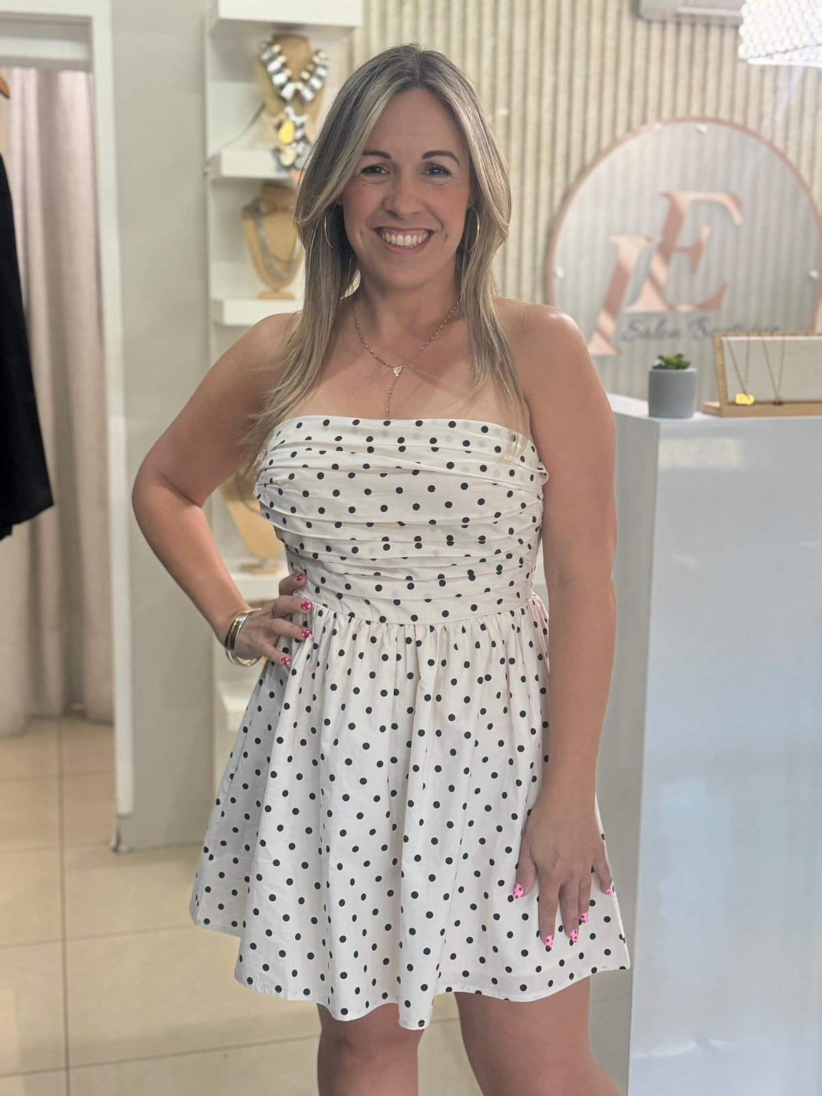 Traje Polka Dots