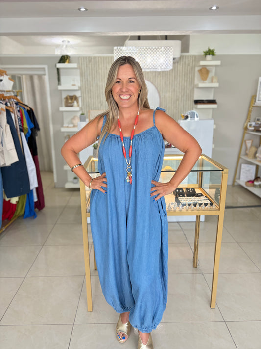 Denim Jumpsuit