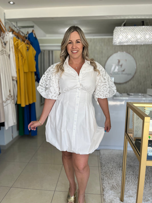 Cloud White Dress