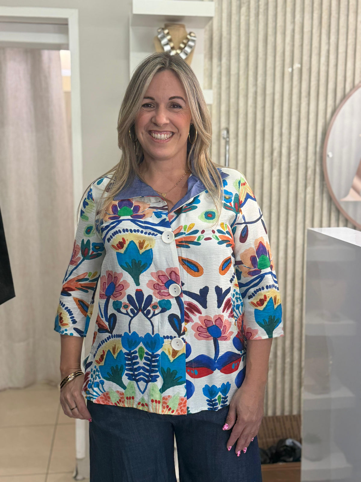 Blusa Colorida