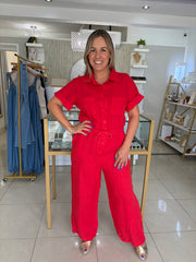 Red Jumpsuit