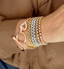 VERONA 3 TONES WRAP AROUND BRACELET
