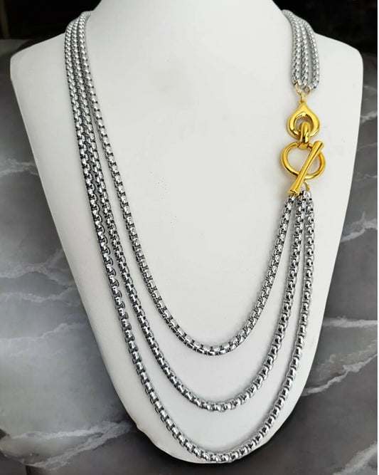 VERONA LONG LAYERS NECKLACE