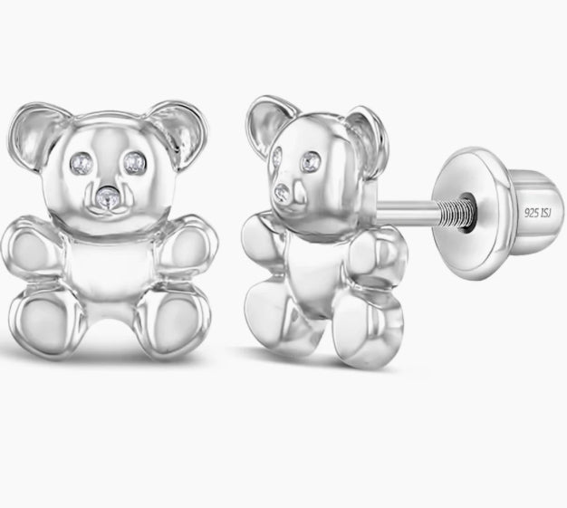 Teddy Bear Earrings