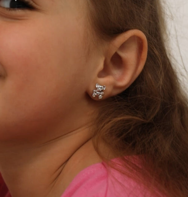 Teddy Bear Earrings