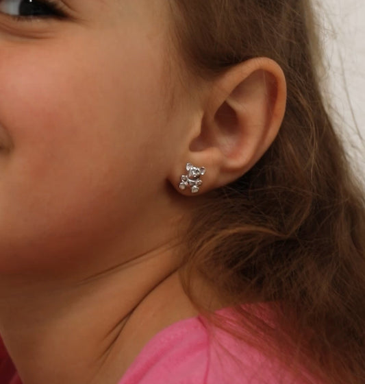 Teddy Bear Earrings