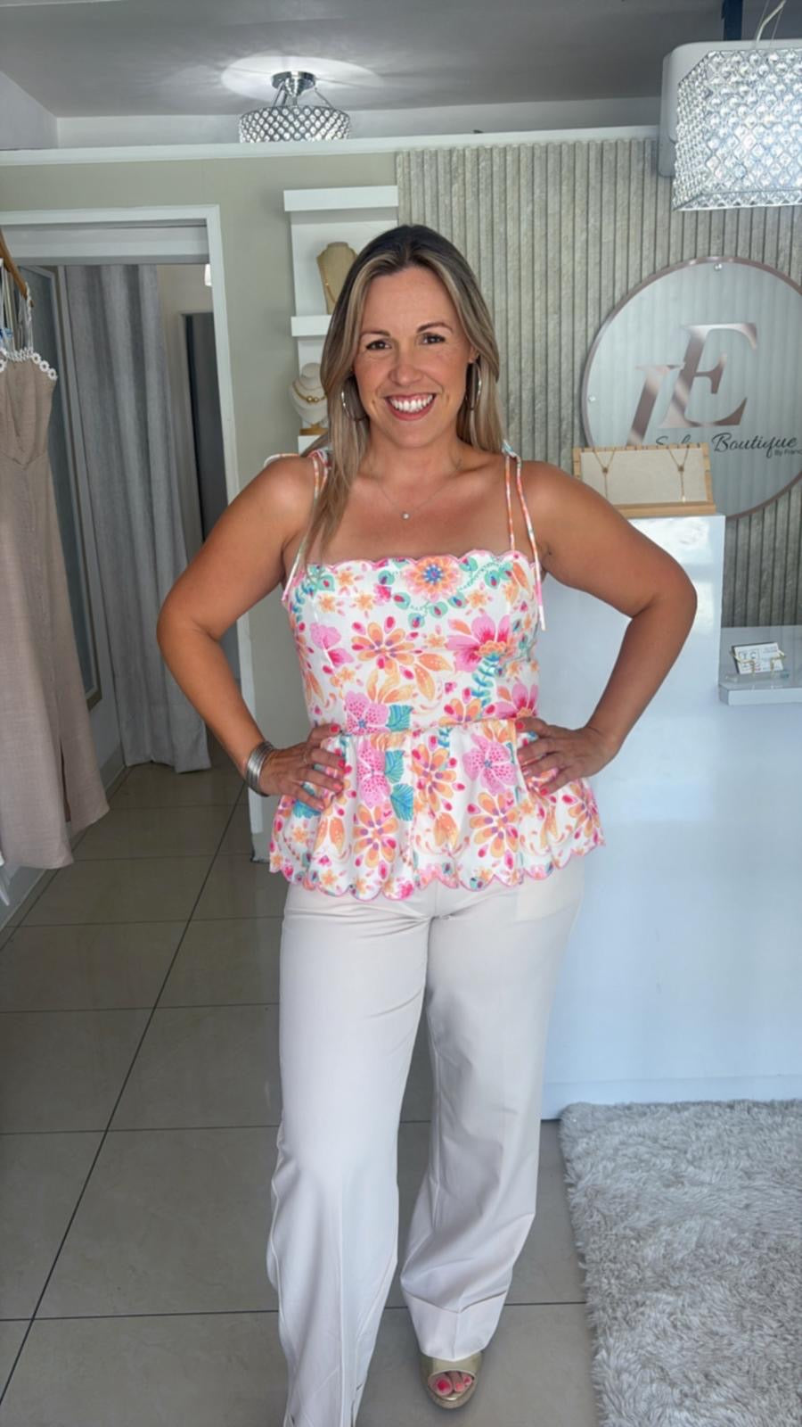 Floral Summer Top