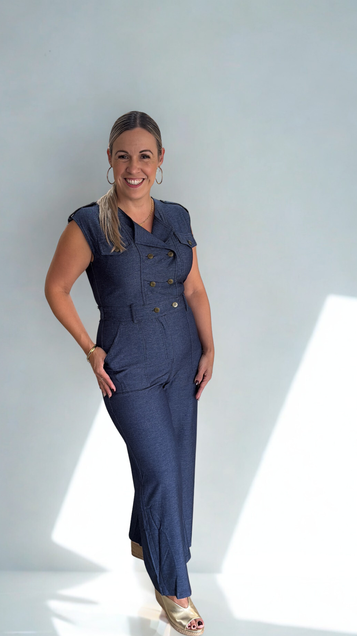 Denim Jumpsuit Gracia