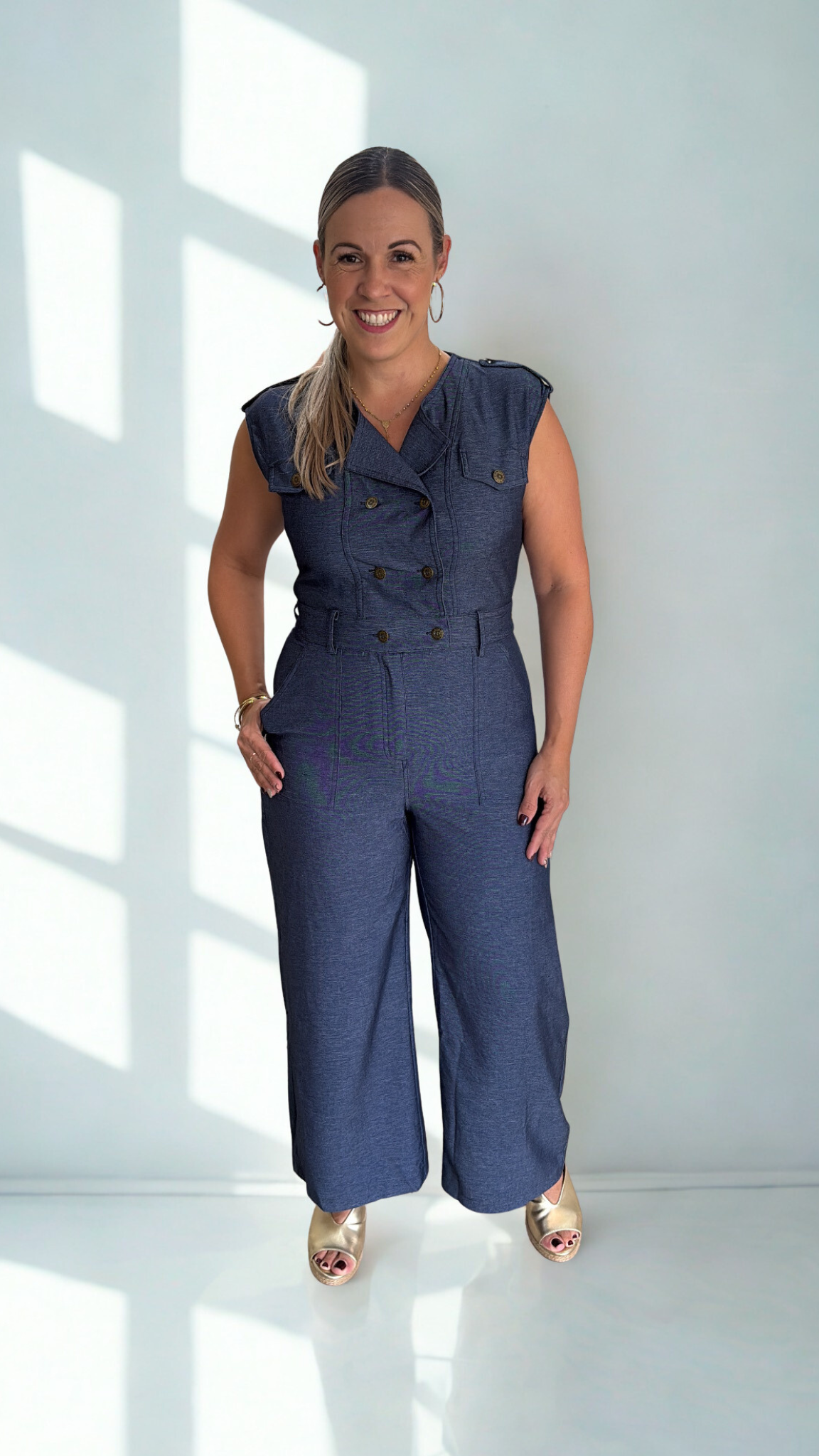 Denim Jumpsuit Gracia