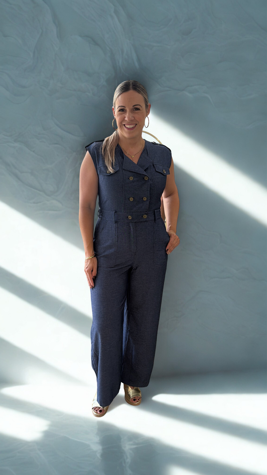 Denim Jumpsuit Gracia