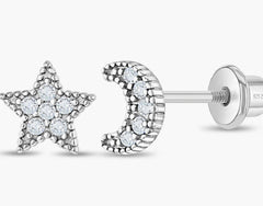 Star & Moon Earrings
