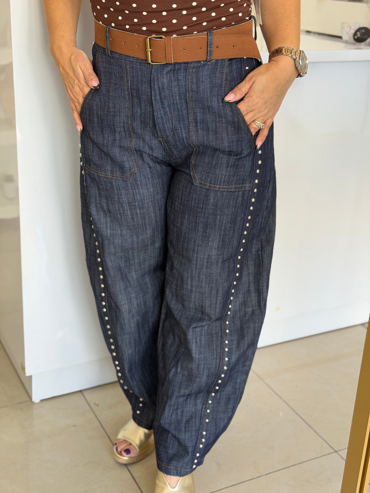 Italy Pearls Pants