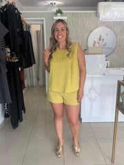 Green Short Set
