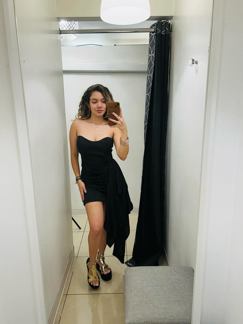 Sabrina’s Black Dress