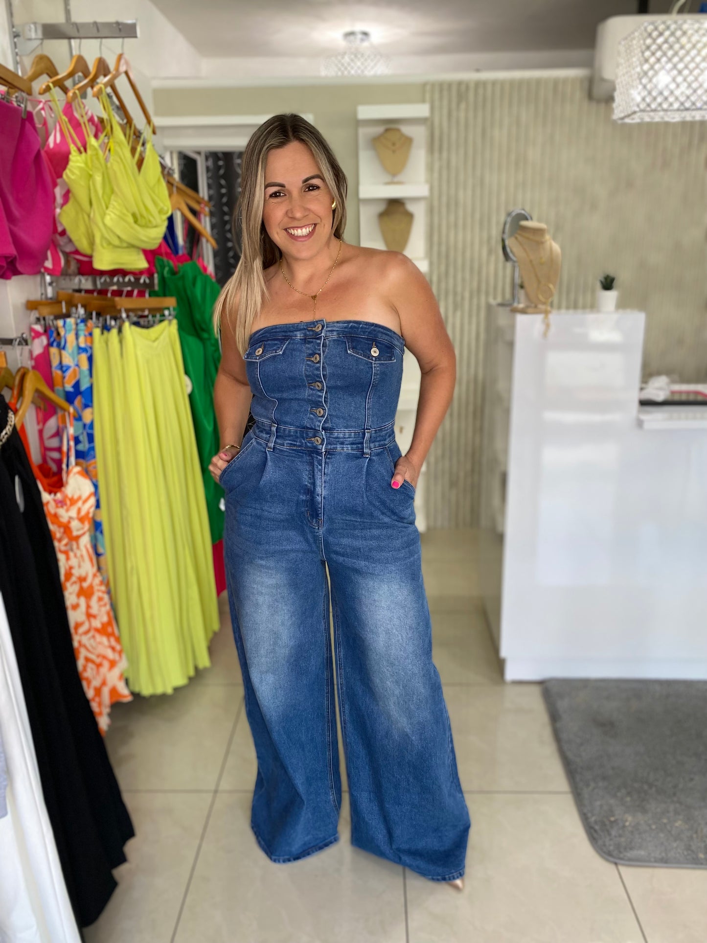 Denim Jumpsuit