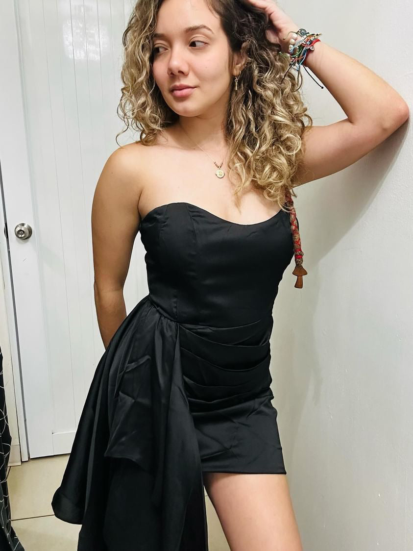 Sabrina’s Black Dress